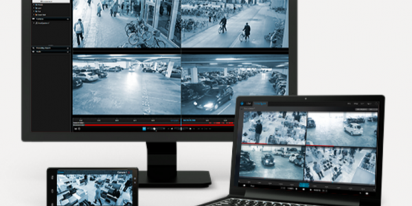 Screens-with-camera-images-on-them